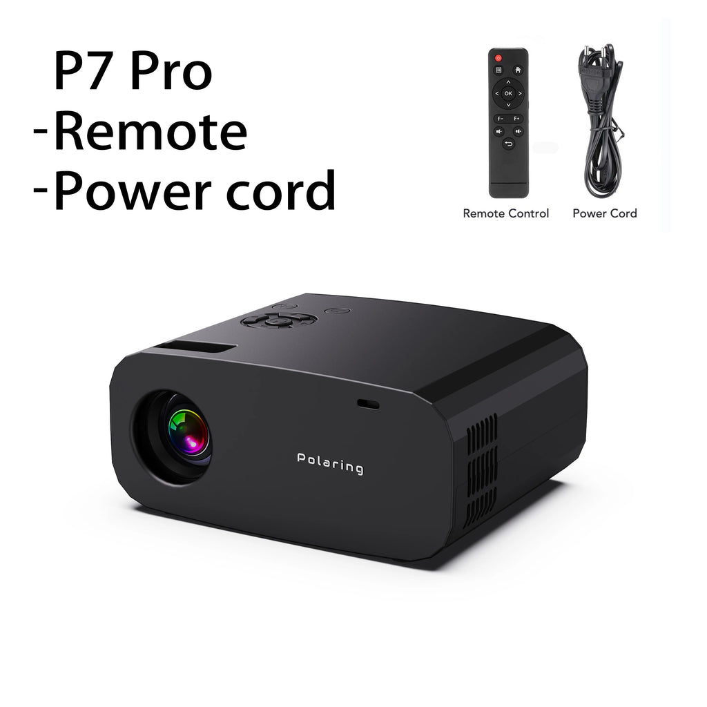 Polaring P7 Pro Projector Android 4K Projector 6G Wifi BT Full HD 350ANSI Lumens Home Cinema Office Proyector Camping Proyector