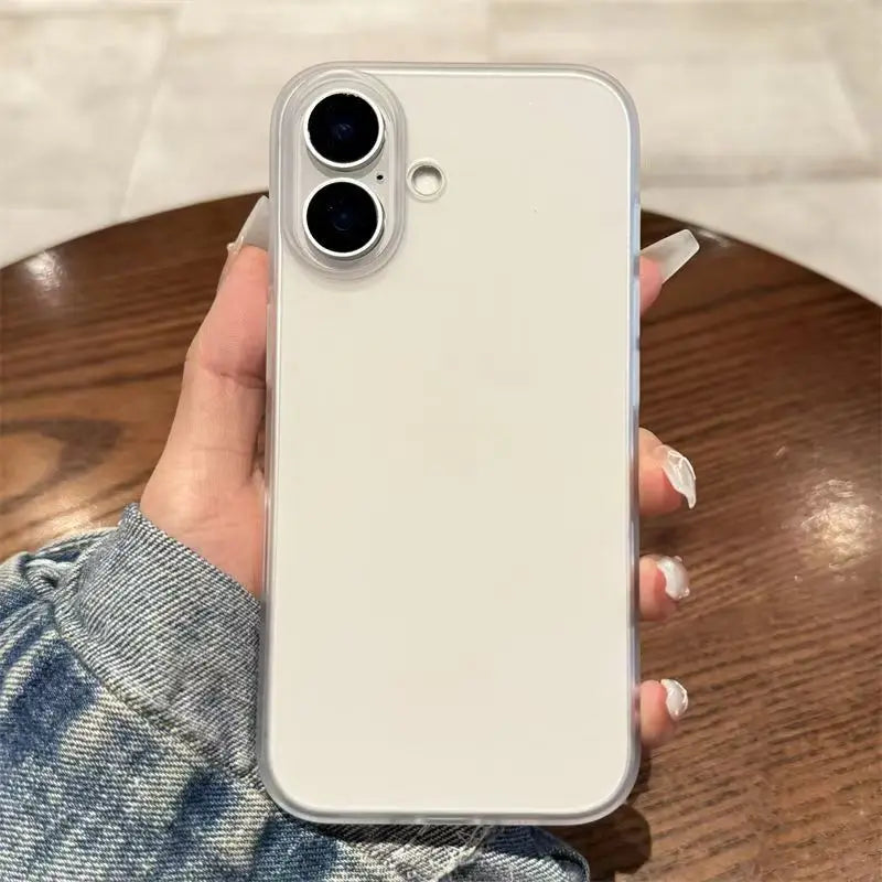 Ultra Thin PP Matte Phone Case For iphone 17 16 15 14 Plus 13 12 mini 11 Pro Max air 16e 17e Shockproof Protection Cover Case