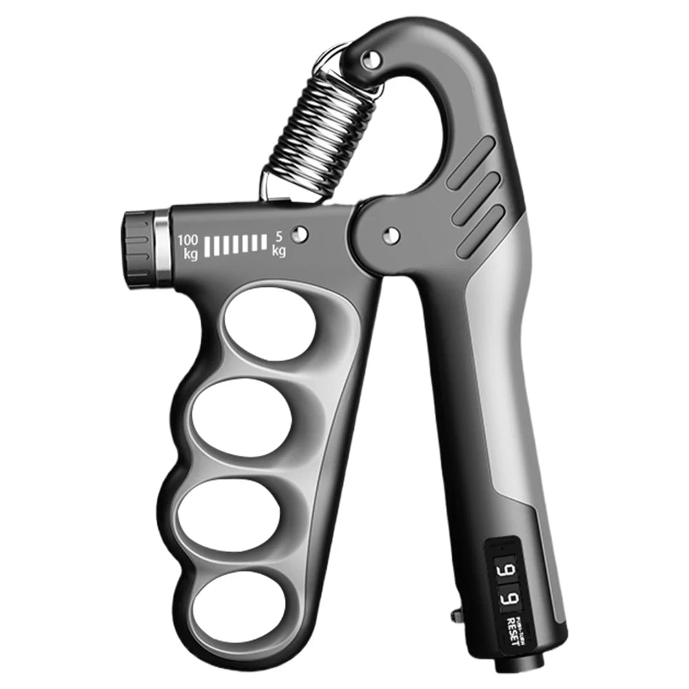 Adjustable Hand Grip Strengthener 5-150KG Grip Strength Trainer with Counter Ergonomic Hand Strength Exercise for Gym Fitness