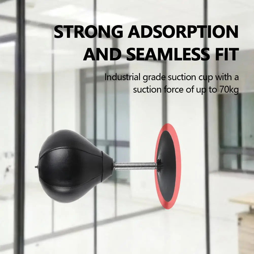 Desktop Punching Bag Super Strong Suction Boxing Speed Ball Stress Buster For Office Table Fun Gift For Friends Coworker Adult
