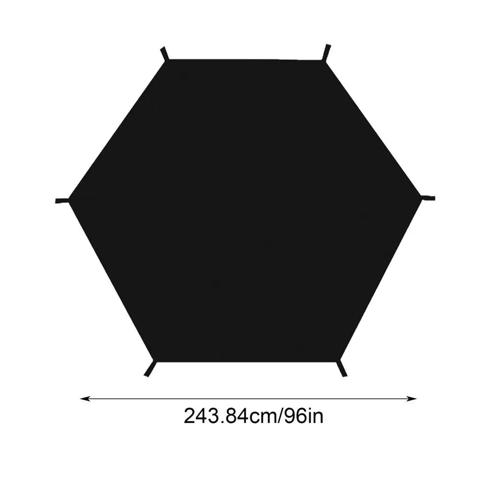 Trampoline Sun Shade Protective Trampoline Tent Cover Waterproof Oxford Foldable Sun Protection Trampolines Canopy Anti-UV