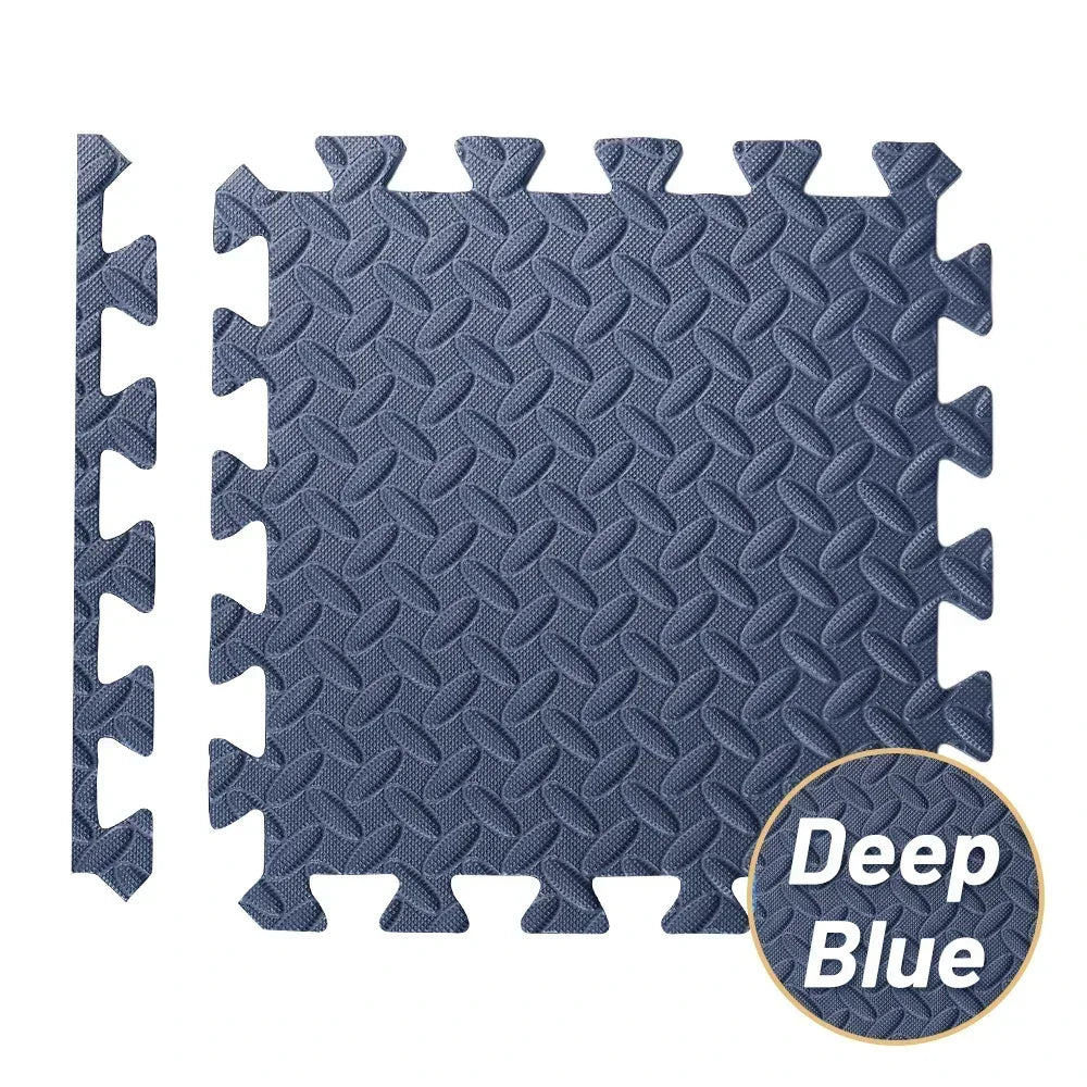 4-20Pcs Puzzle Fitness Mat Eva Interlocking Foam Floor Tiles for Home Gym Home Gym Equipment Mat Non-Slip Floor Mat for Kids