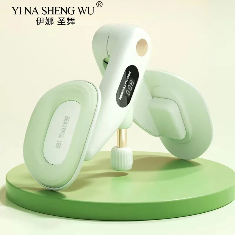 Kegel Exercises Device Thigh Master Adjustable Resistance with Counter Muscle Trainer 360 Degree Rotation for Yoga Floor Muscle