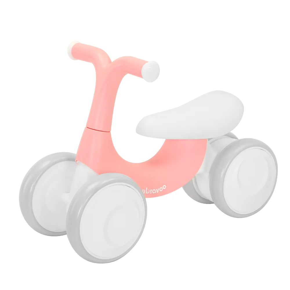 UBRAVOO Baby Balance Bike Toys, Baby Walker, Toddler Balance Bike 10-36 Month Ride On Toy Birthday Gift with 4 Wheels,No Pedal