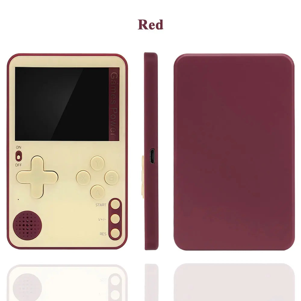 Mini Handheld Game Console Built-in 500 Retro Games 2.4inch LCD Screen Console for Kids Toy Game Portable Video Game Player