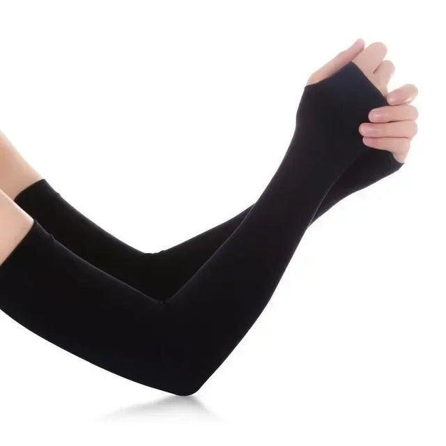 Sun Protection Cycling Sleeve Cool Down and Keep Warm Gloves Electric Bike Arm Cover Running Fishing Uv Solar Arm Sleeves