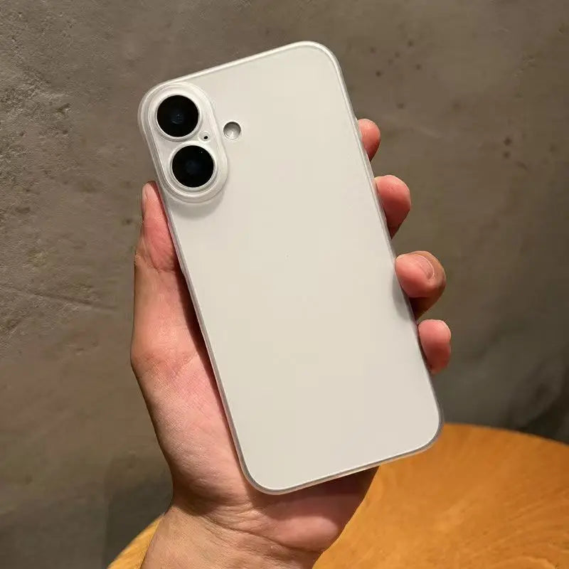 Ultra Thin PP Matte Phone Case For iphone 17 16 15 14 Plus 13 12 mini 11 Pro Max air 16e 17e Shockproof Protection Cover Case