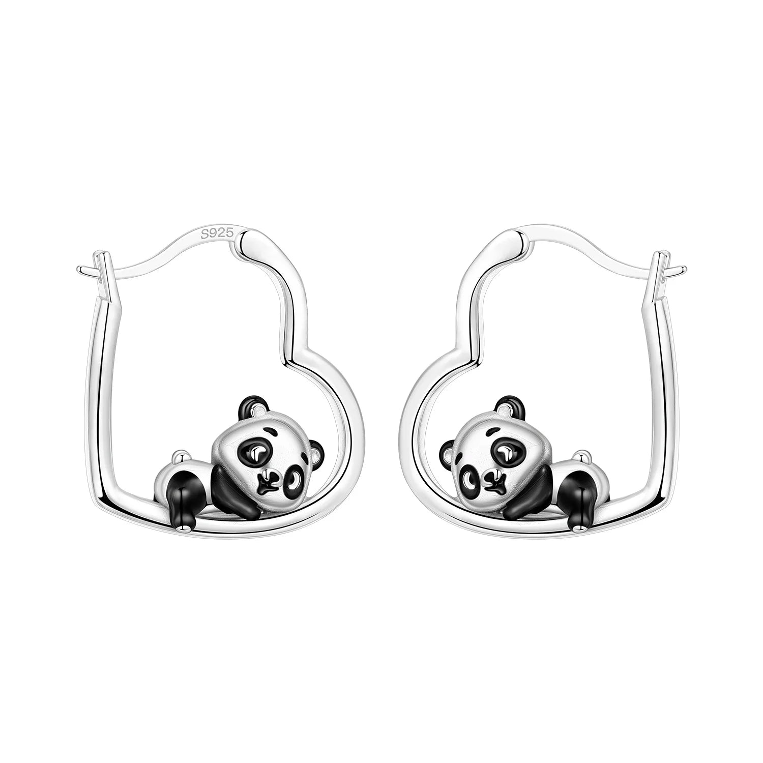 Cycuff Original 925 Sterling Silver Blue Green Chameleon Earrings Women Hoop Earring Anniversary Jewelry Trendy Gifts