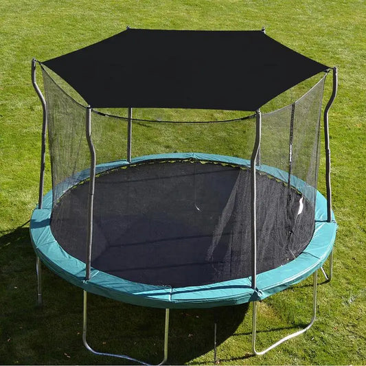 Trampoline Sun Shade Protective Trampoline Tent Cover Waterproof Oxford Foldable Sun Protection Trampolines Canopy Anti-UV