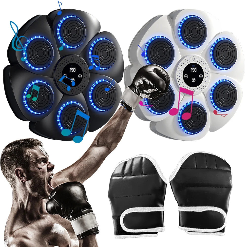 Smart Bluetooth Music Boxing Machine Gloves Boxing Training Punching Bag Boxing Equipment Muay Thai Home Gym For Adults Kids