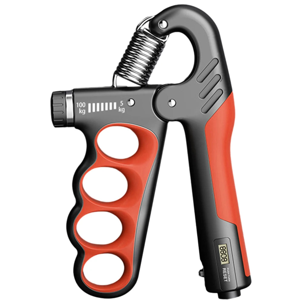 Adjustable Hand Grip Strengthener 5-150KG Grip Strength Trainer with Counter Ergonomic Hand Strength Exercise for Gym Fitness