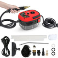 2500W Steam Cleaner High Pressure＆Temperature 105°C 3BAR Fast Heating 6-Speed 900ml Tank for Home/Kitchen/Bathroom/Car Cleaning