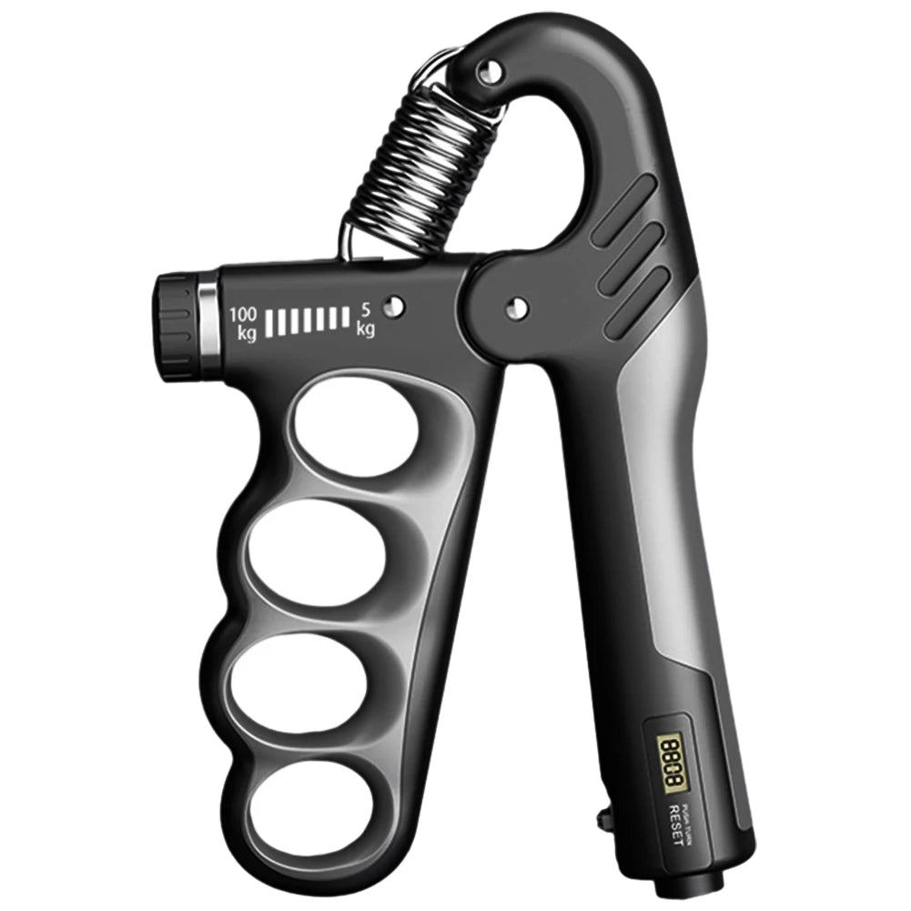 Adjustable Hand Grip Strengthener 5-150KG Grip Strength Trainer with Counter Ergonomic Hand Strength Exercise for Gym Fitness