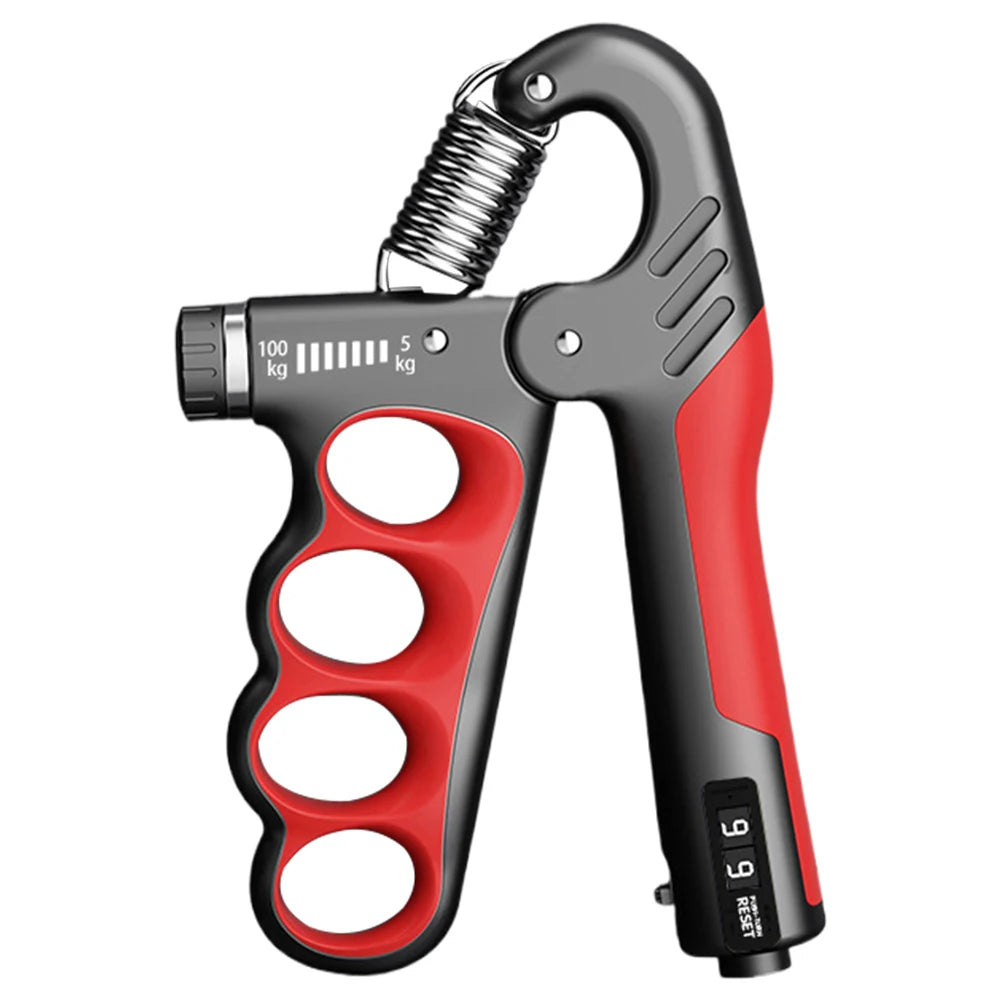 Adjustable Hand Grip Strengthener 5-150KG Grip Strength Trainer with Counter Ergonomic Hand Strength Exercise for Gym Fitness