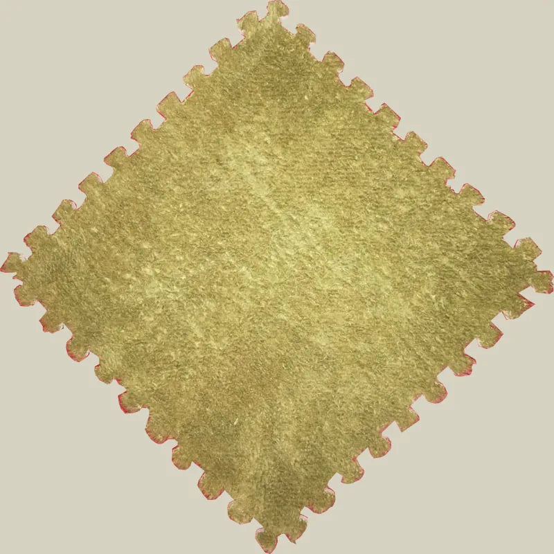 10Pcs Soft Plush Children Kids Rug Play Mat Interlocking Puzzle Mat Exercise Tiles Floor Carpet Decoration Playmat 30*30*1CM