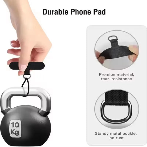 3/5pcs Mobile Phone T-shaped Strap Plate Sheet Cellphone Case Braid Lanyard Accessories Weave Card for iPhone 14 15 16 17 Xiaom