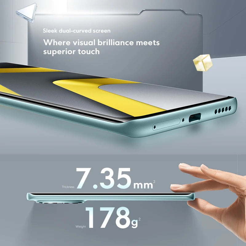 【World Premiere】POCO M8 5G Smartphone Global Version Snapdragon 6 Gen 3 6.77" 120Hz Display 50MP Camera 5520mAh 45W NFC