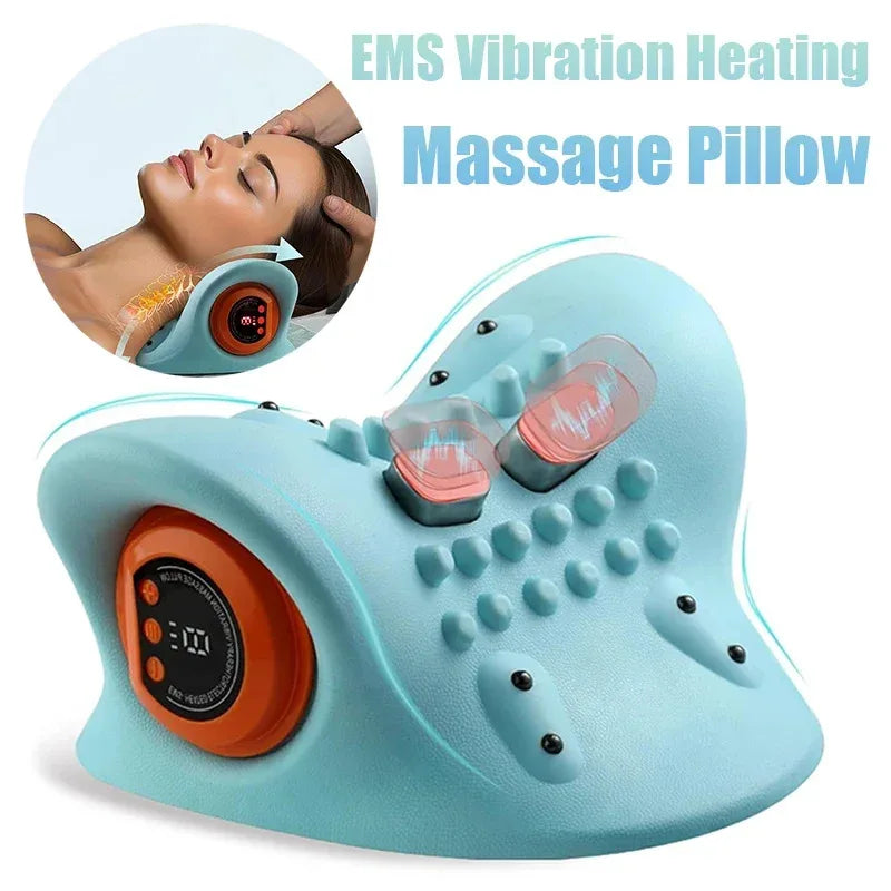 Almohada Masajeadora Eléctrica para Cuello y Cabeza