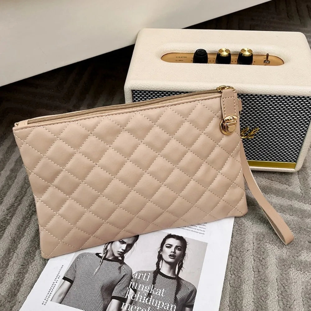 2025 Large Capacity Women Wallet PU Diamond Embroidery Lady Clutch Mobile Phone Bag Women Handbag