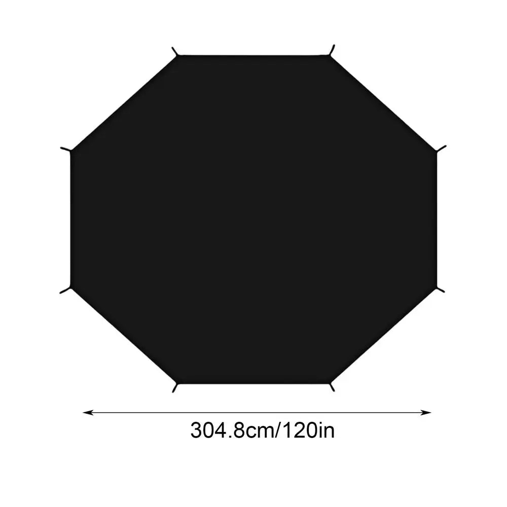 Trampoline Sun Shade Protective Trampoline Tent Cover Waterproof Oxford Foldable Sun Protection Trampolines Canopy Anti-UV